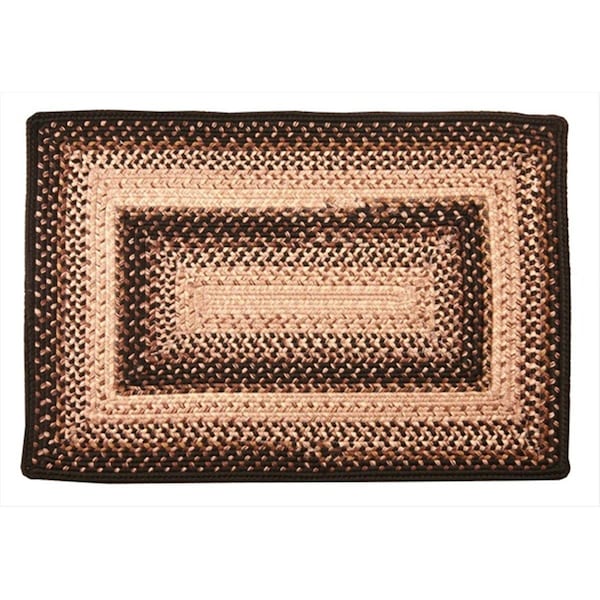 Homespice Decor Black Mist Ultra Durable Braided Rugs - Rectangle 310088 - main